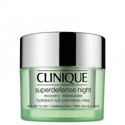 Clinique Superdefense Night Recovery Moisturizer Dry Combination Skin
