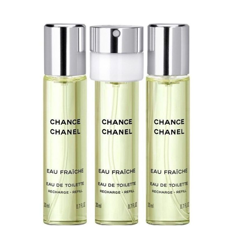 Chanel Chance Eau Fraiche Eau De Toilette Twist & Spray Refill