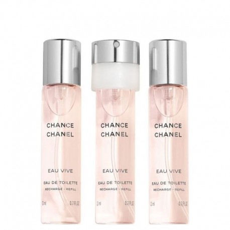 Chanel Chance Eau Vive Eau De Toilette Twist & Spray Refill - Gleek