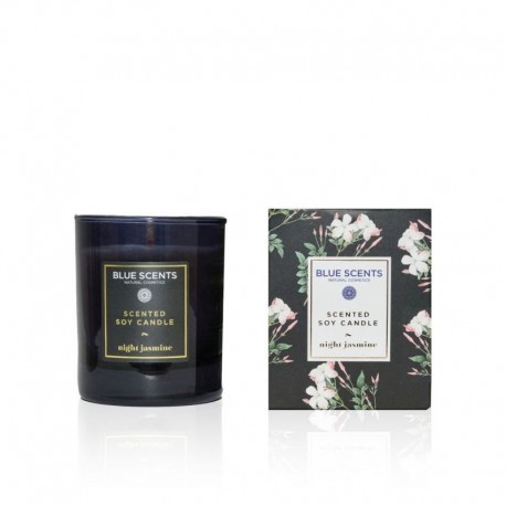 Blue Scents Soy Candle Night Jasmine